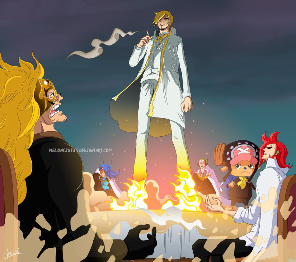 Chapitre One Piece 866 Discussion One Piece 865 Epic Sanji By Melonciutus