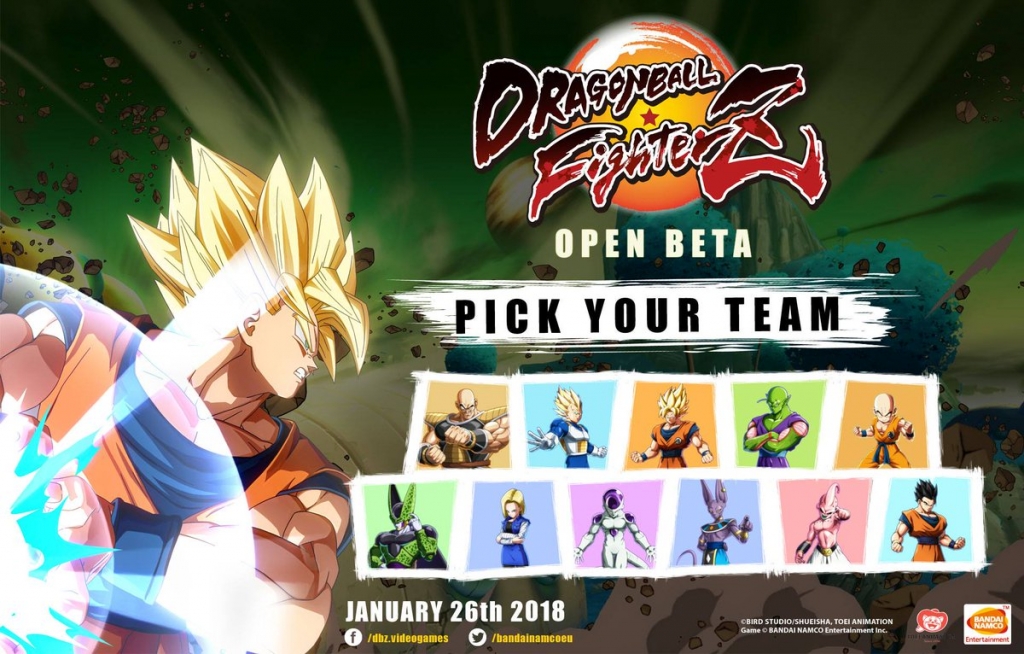 Dragon Ball Fighterz Open Beta Personnages 1024x654