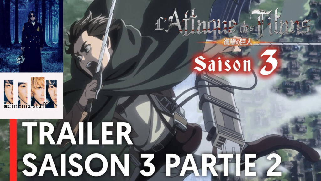 Attaque des Titans - Saison 3 : L'opening de la seconde partie sera par