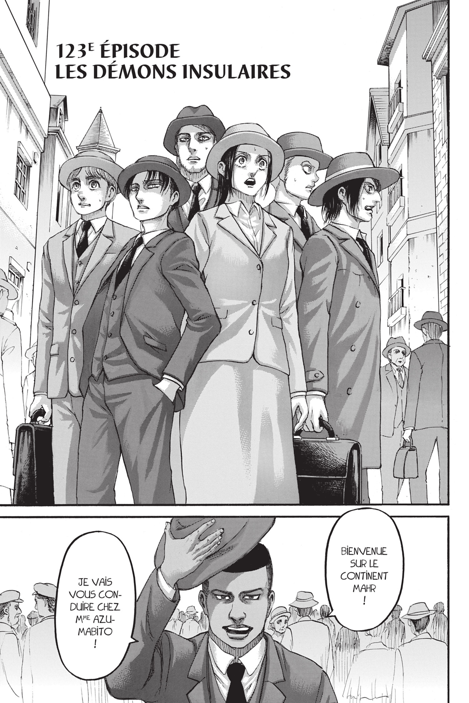 Attaque Des Titans Shingeki No Kyojin Chapitre 123 Page 3