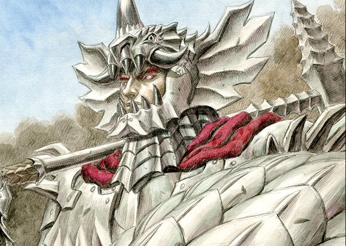 Le chevalier du dragon des flammes Seinen Berserk 1 