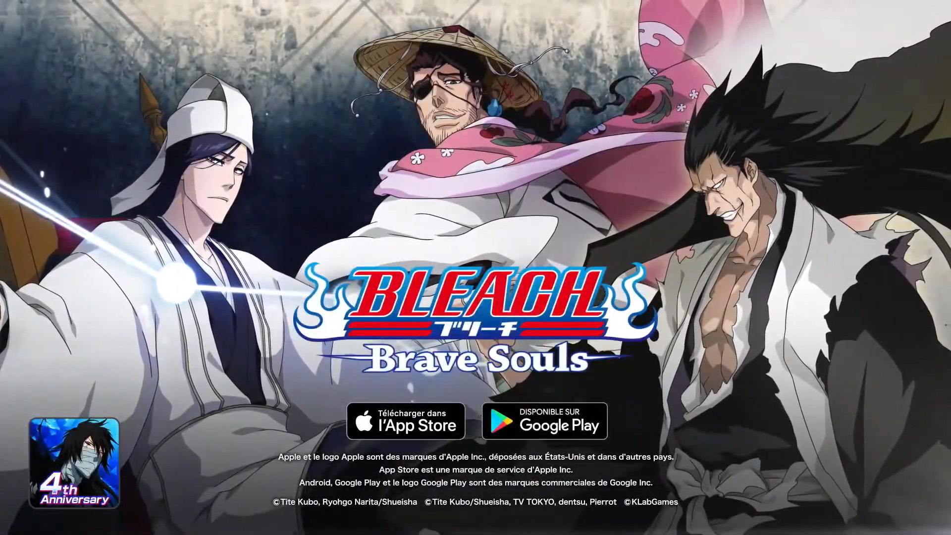 Bleach Brave Souls Kyoraku Kenpachi Seinosuke