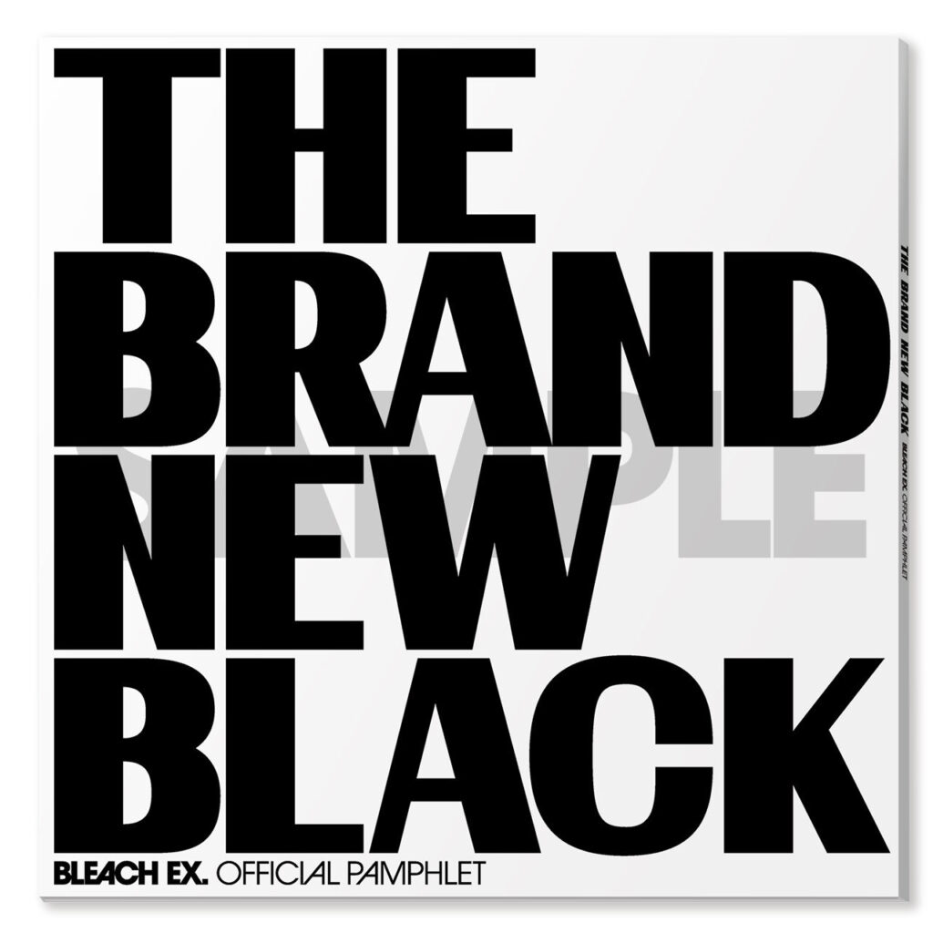 Bleach Brochure Depliant Officiel THE BRAND NEW BLACK 1024x1024