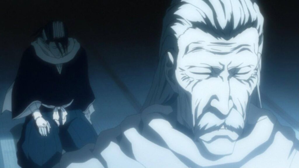 Bleach Ginrei Et Byakuya Kuchiki 1024x575