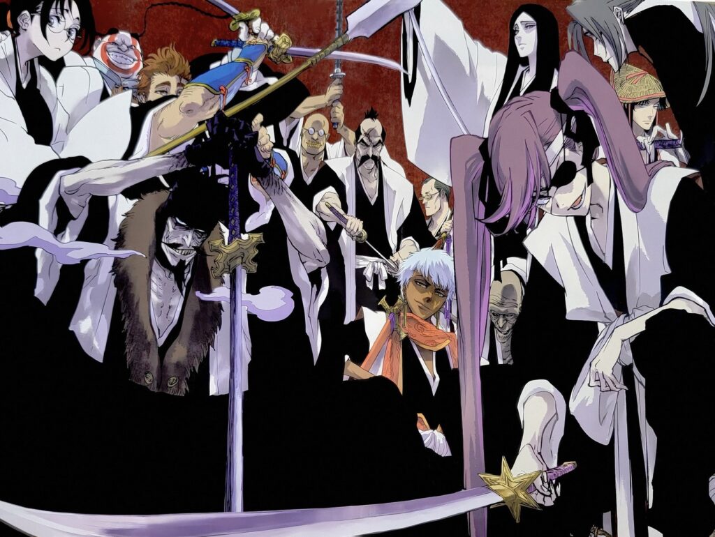 Bleach Generation Du Gotei 13 Les Sanguinaires Enfin Dessinee Par Tite Kubo 1024x770