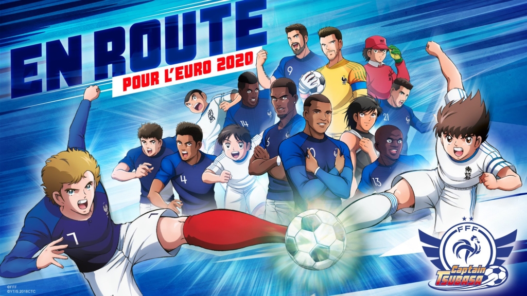 Captain Tsubasa Equipe De France Footbal Mbappe Pogba Griezmann Giroud 1024x576