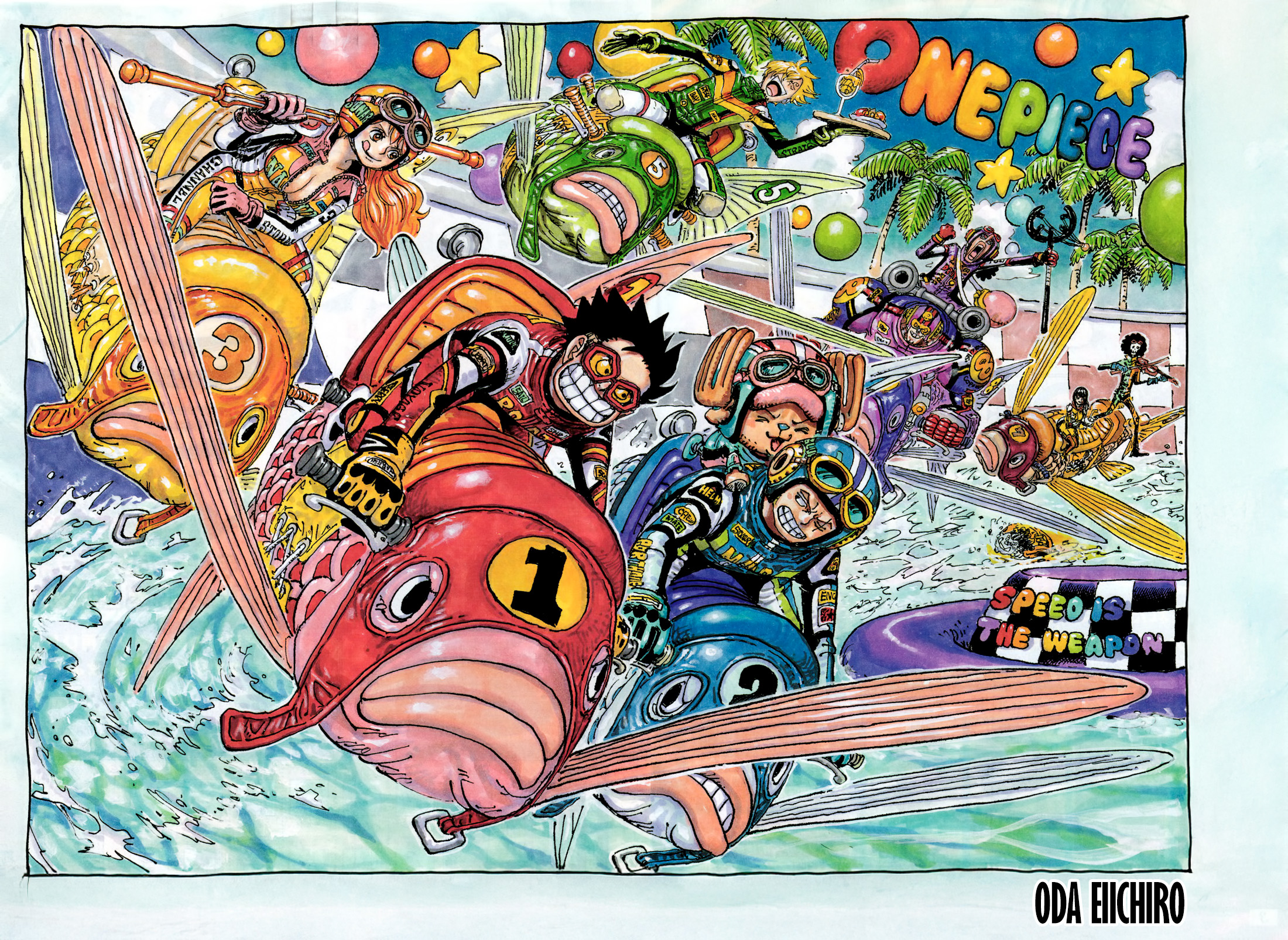 Chapitre One Piece 1143 Page Couleur 01 02
