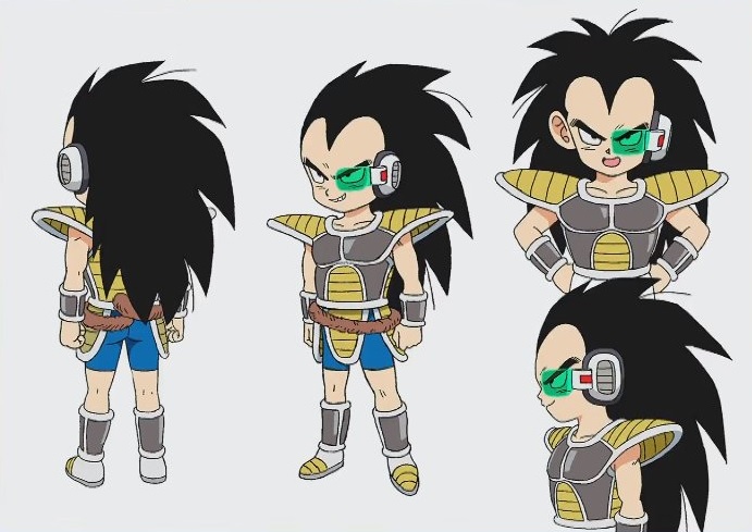 Chara Designs Raditz Enfant Dragon Ball Super Broly1