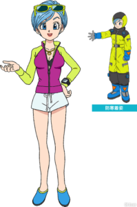 Charadesign De Bulma Film DBS Broly 199x300