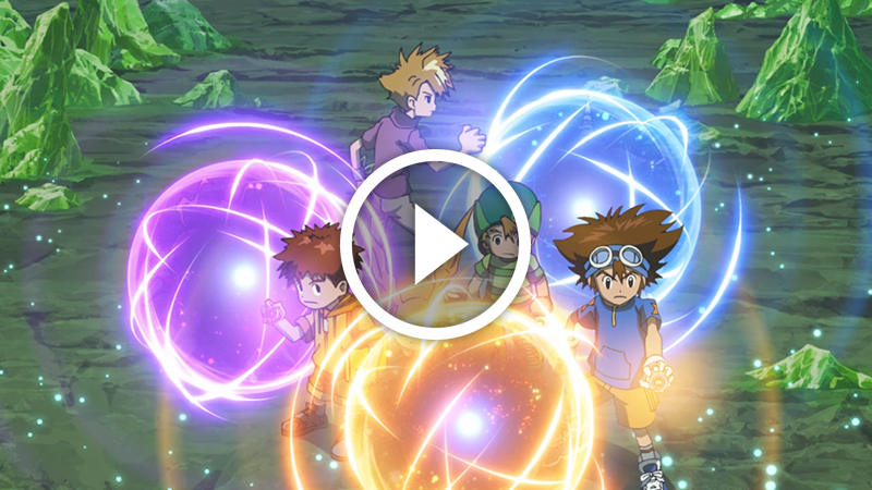Cliquer pour lancer la vidéo Digimon 46 1
