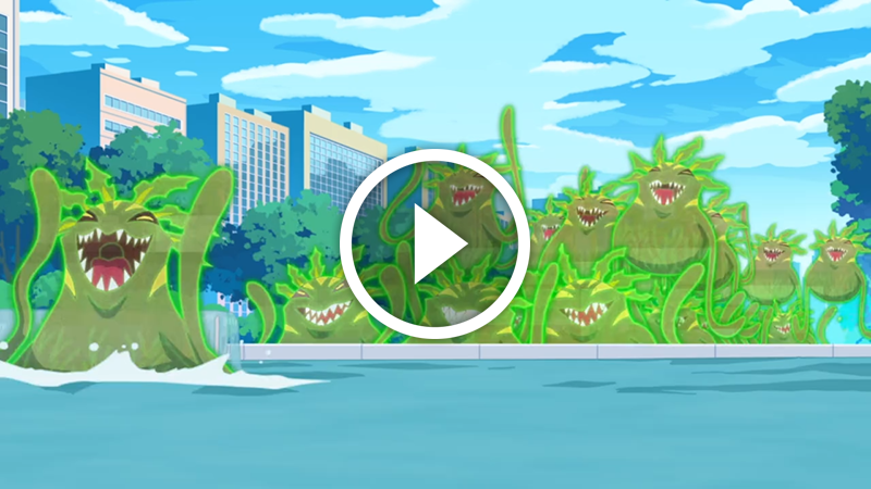 Cliquer pour lancer la vidéo Digimon Ghost Game 12