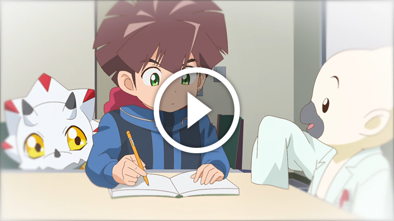 Cliquer pour lancer la vidéo Digimon Ghost Game 13 1