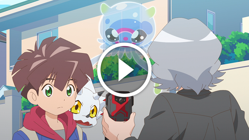 Cliquer pour lancer la vidéo Digimon Ghost Game 26 1