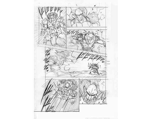 Dragon Ball Super 59 Croquis 7