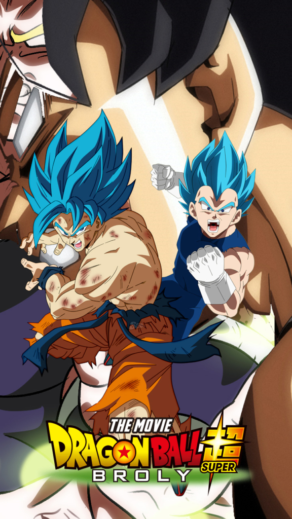 Dragon Ball Super Broly The Movie Goku Vegeta By DanzSuper 576x1024