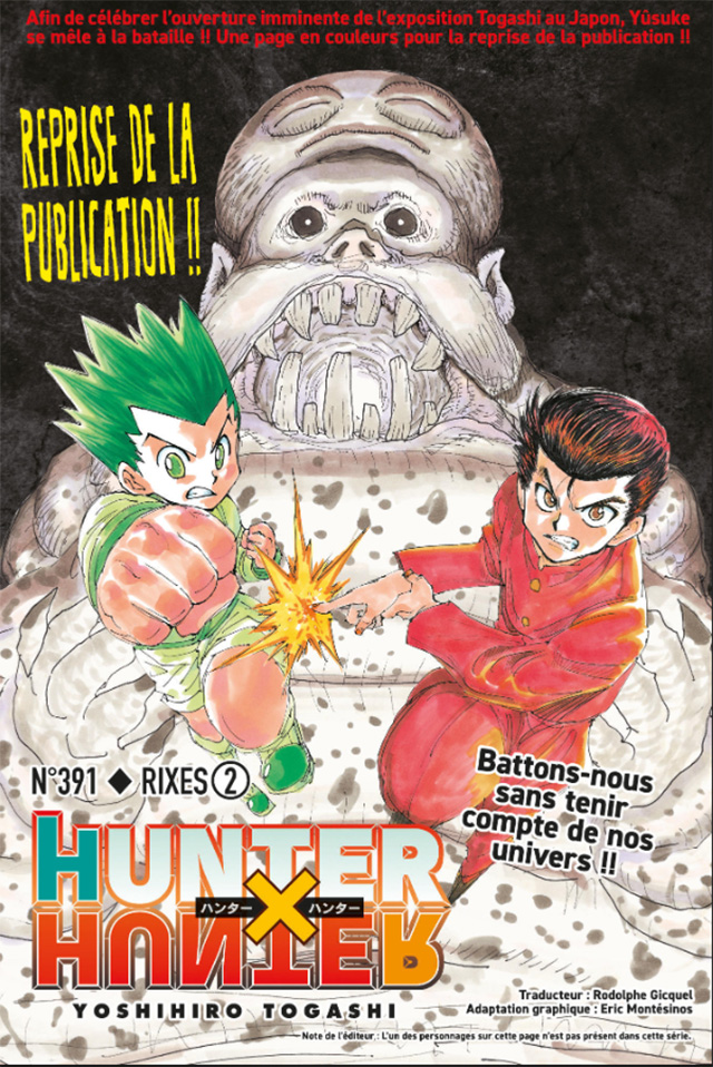Hunter X Hunter Chpaitre 391