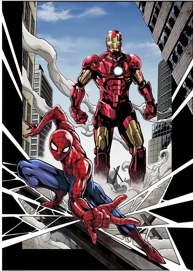 Iron Man Spider Man Secret Reverse Takahashi