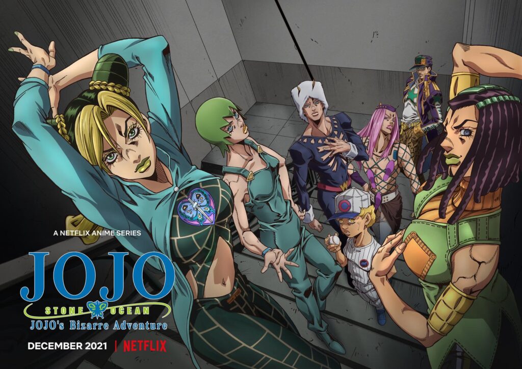 Jojo Bizarre Adventure Stone Ocean Netflix 1024x724