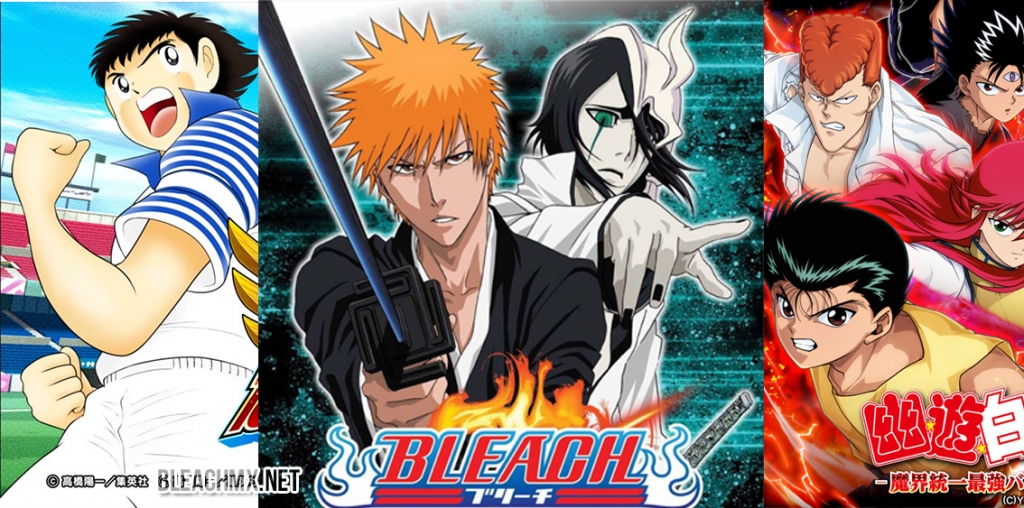 Klab Games Jeux Bleach Olive Et Tom Yu Yu Hakusho Project Force 1024x508