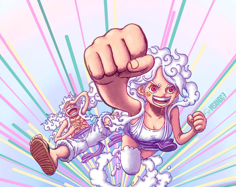 Luffy Bonney Scan 11119 The Future Where I M Totally Free One Piece 1118 By Msandc