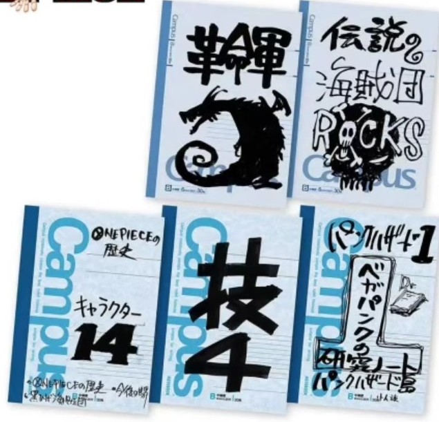 Meet The One Piece Notebooks 2