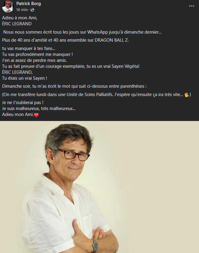Message De Patrick Borg