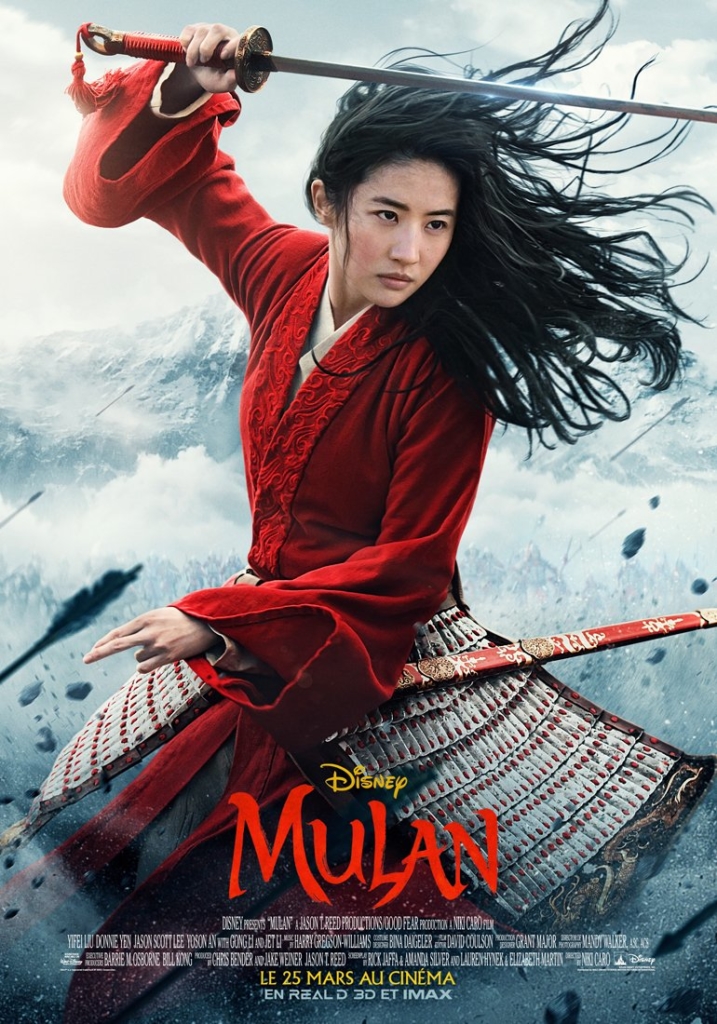 Mulan 2020 Disney Affiche 2 717x1024