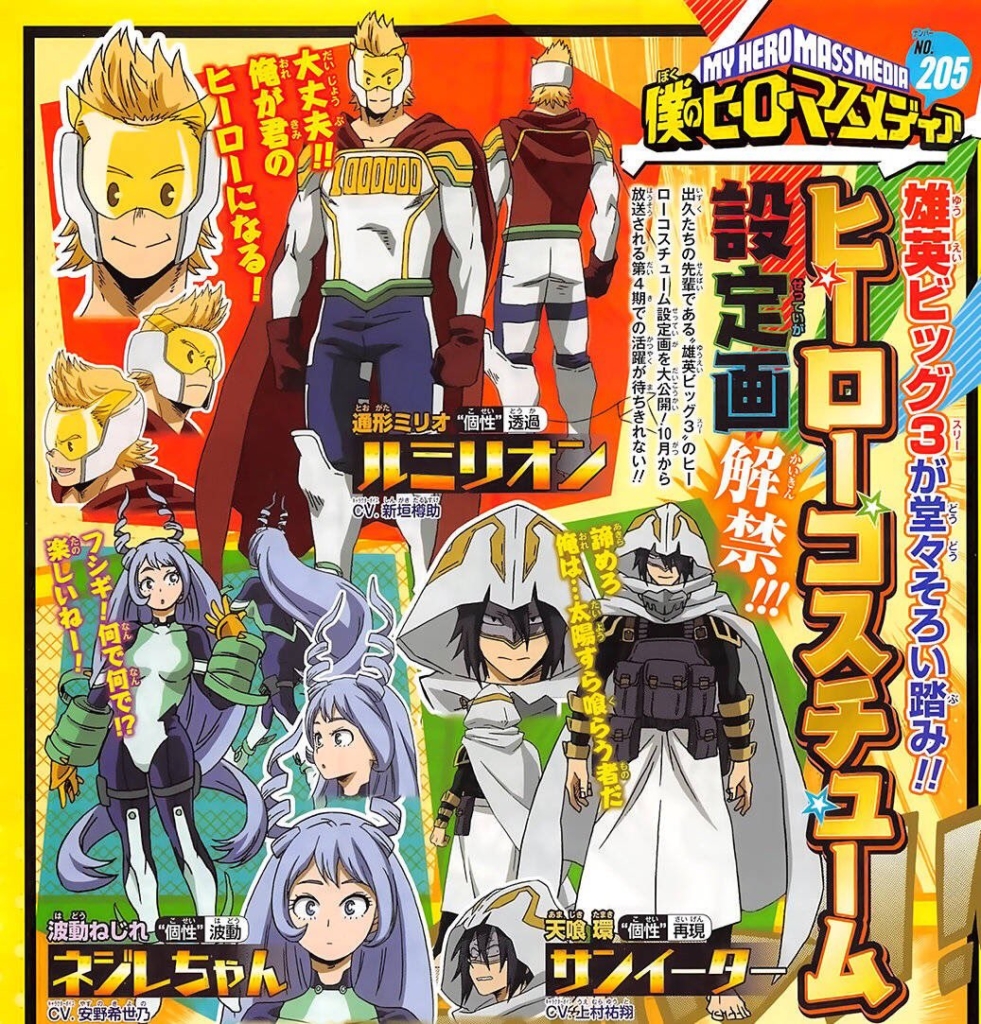 My Hero Academia Saison 4 Chara Designs Des 3 Bigs 981x1024