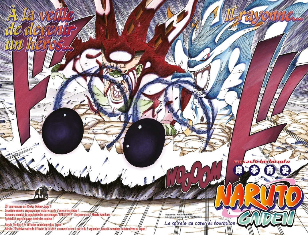 Naruto Gaiden – Minato : La spiral au cœur du tourbillon, le manga one