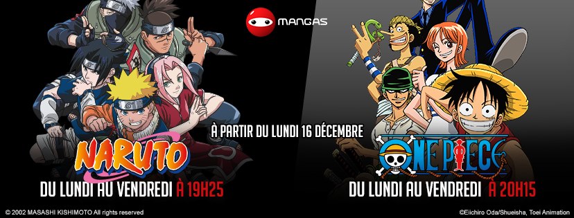 One Piece Et Naruto Les Deux Animes Diffusés En Hd Sur La