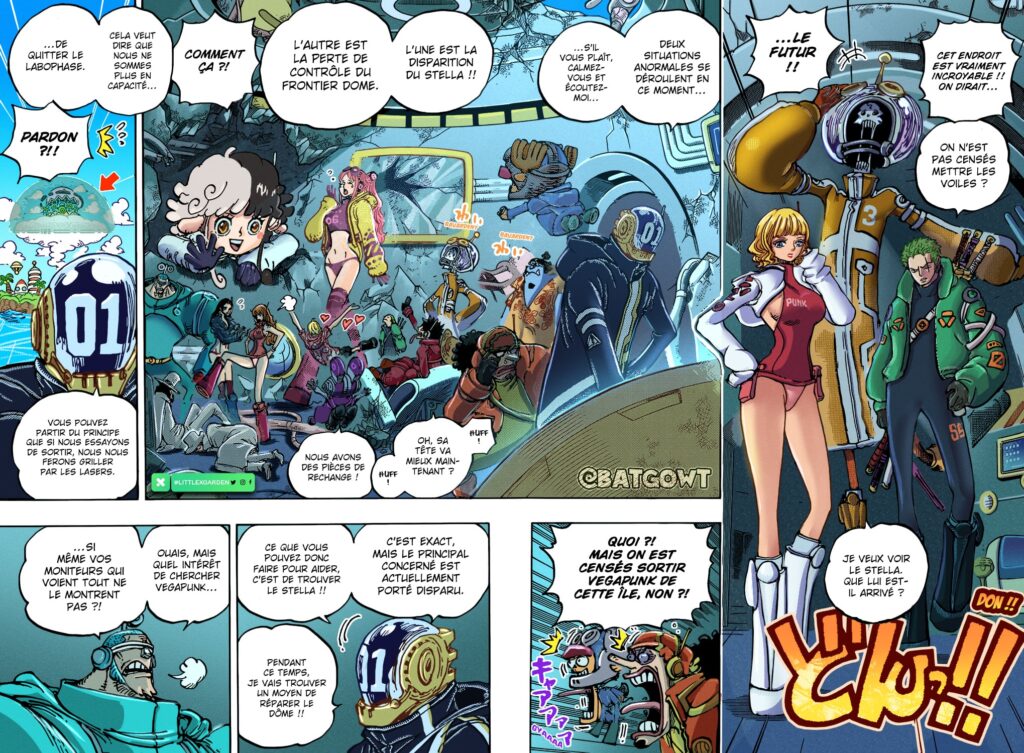 One Piece chapitre 1075 : L'imposteur du labo démasqué par Luffy