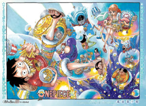 One Piece Chapitre 1111 Page Couleur 02 03 300x219