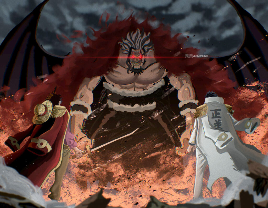 One Piece Chapitre Scan 1164 1165 Rock Vs Garp Et Roger By Osix 1024x797