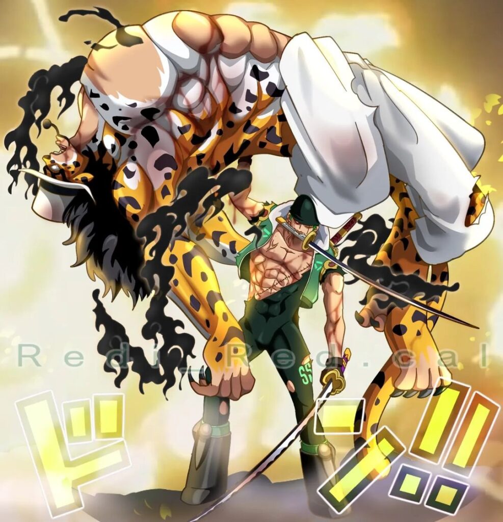 One Piece Chapitre Scan RORONOA ZORO Red Cali 987x1024