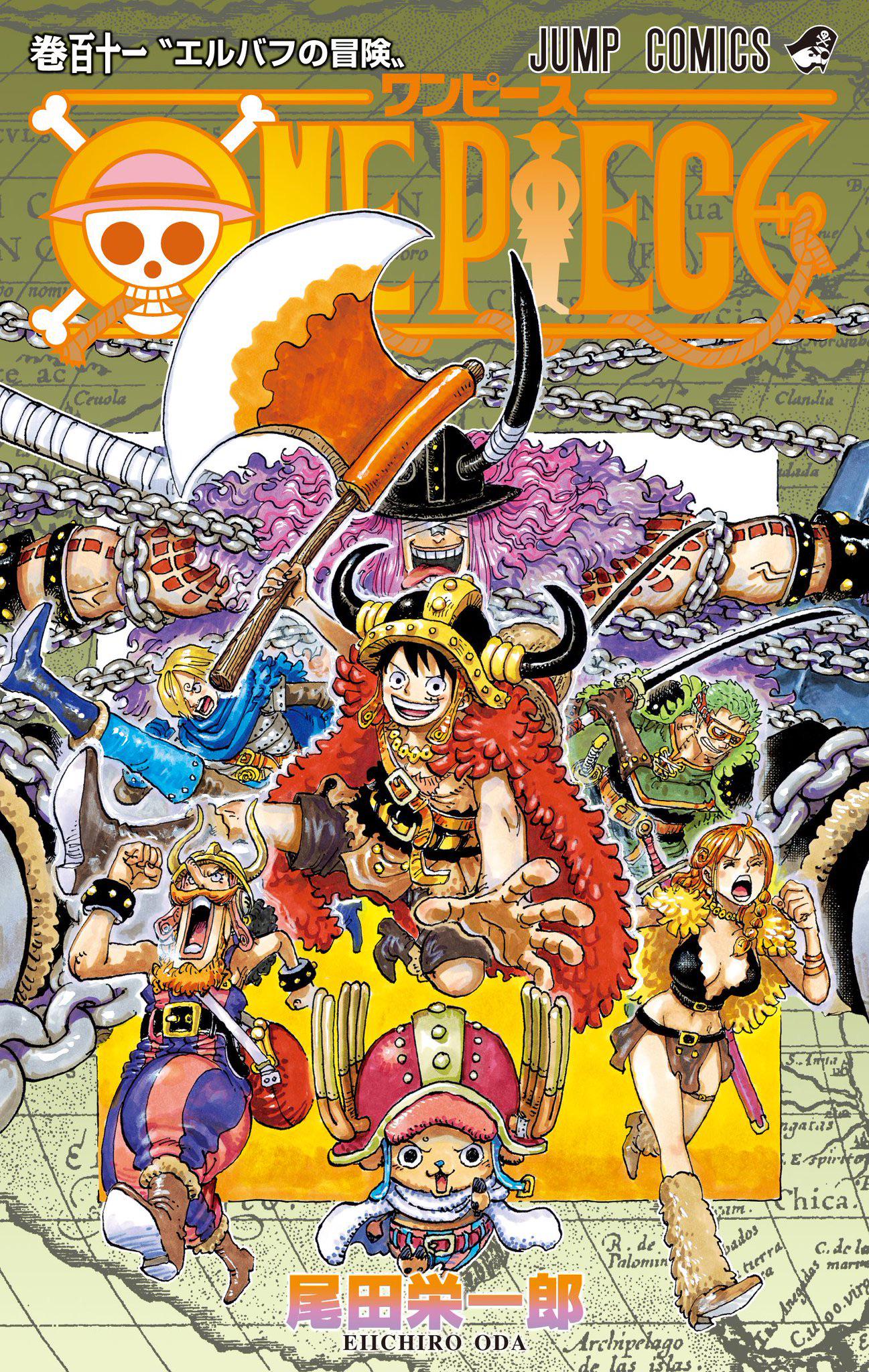 One Piece Couverture Tome 111 Elbaph