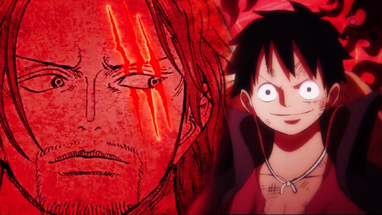 Bleachmx Fr Wp Content Uploads One Piece Film Red Shanks Luffy 780x439 Jpg