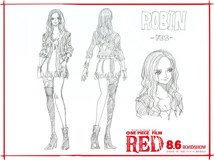 One Piece Flm RED Chara Designe Mugiwara 2