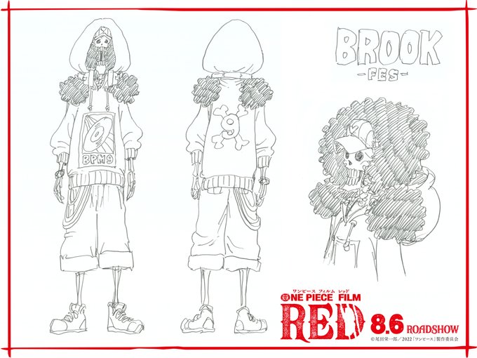 One Piece Flm RED Chara Designe Mugiwara 5
