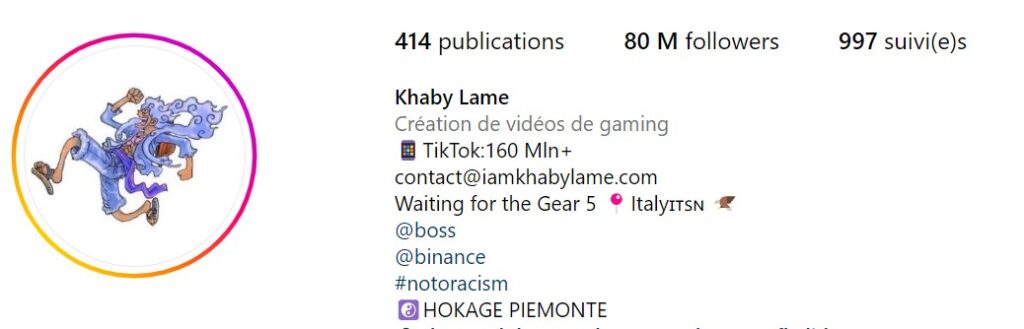 One Piece Khaby Lame Gear 5 Instagram 1024x329