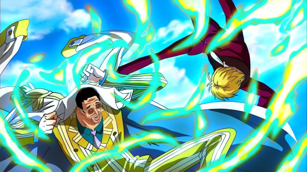 One Piece Kizaru Vs Sanji 1024x576
