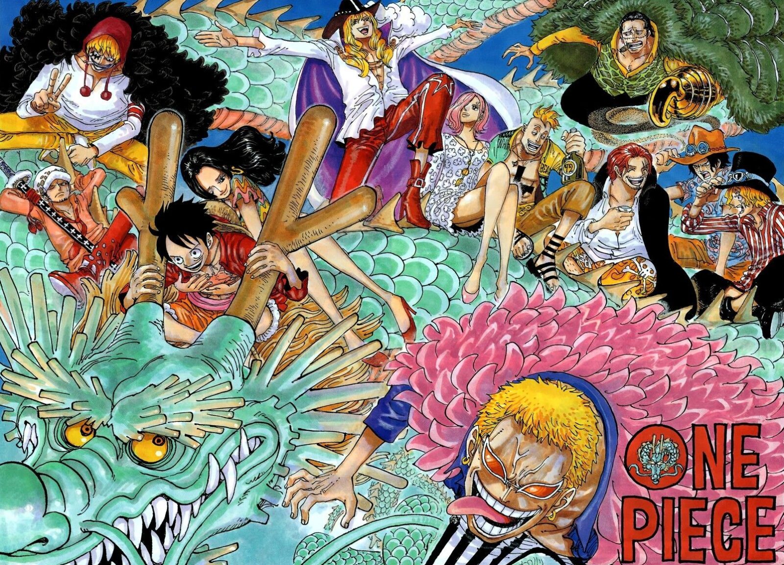 Bleachmx Fr Wp Content Uploads One Piece Luffy Hancock Ace Sabo E 1600x1153 Jpg