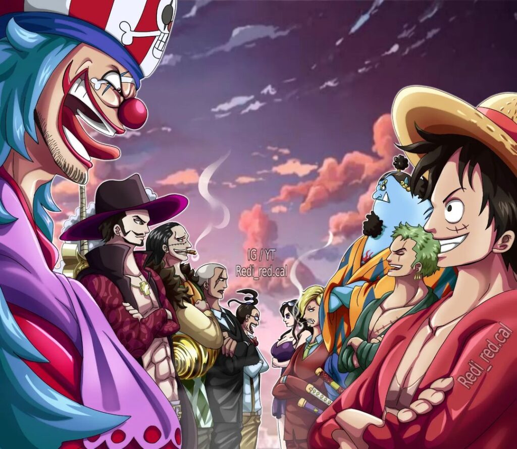 One Piece Oda Annonce Une Ann E 2024 Encore Plus Bouleversante Avec   One Piece Luffy Vs Baggy Elbaf 1024x890 