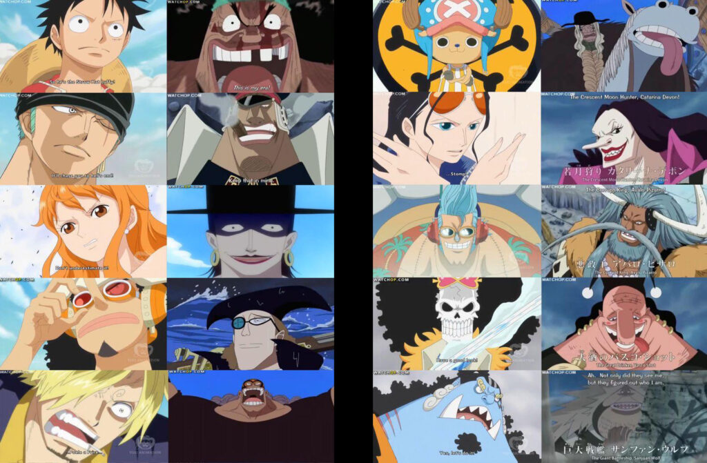One Piece Mugiwara Vs Barbe Noire 1024x671