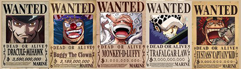 One Piece Primes Mihawk Buggy Luffy