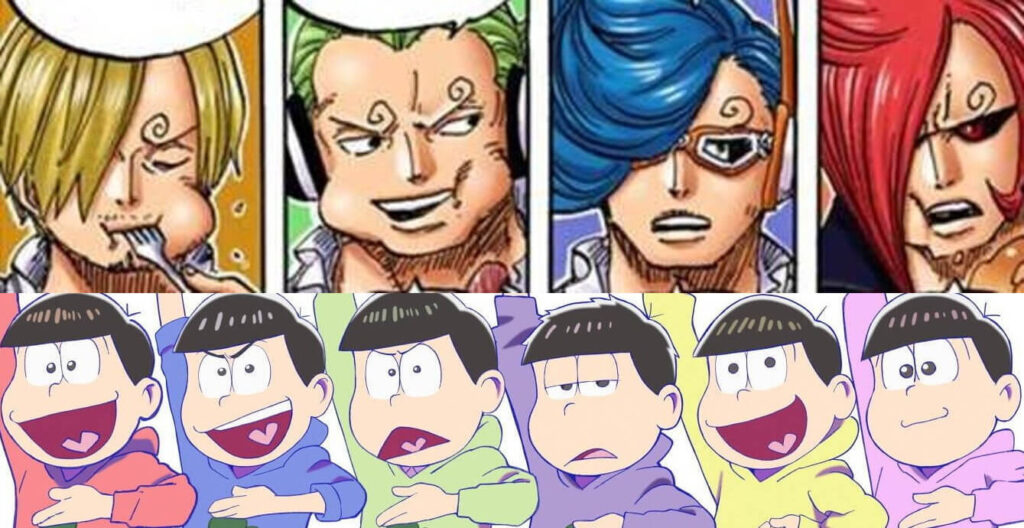 One Piece Sanji Yonji Osomatsu 1024x528