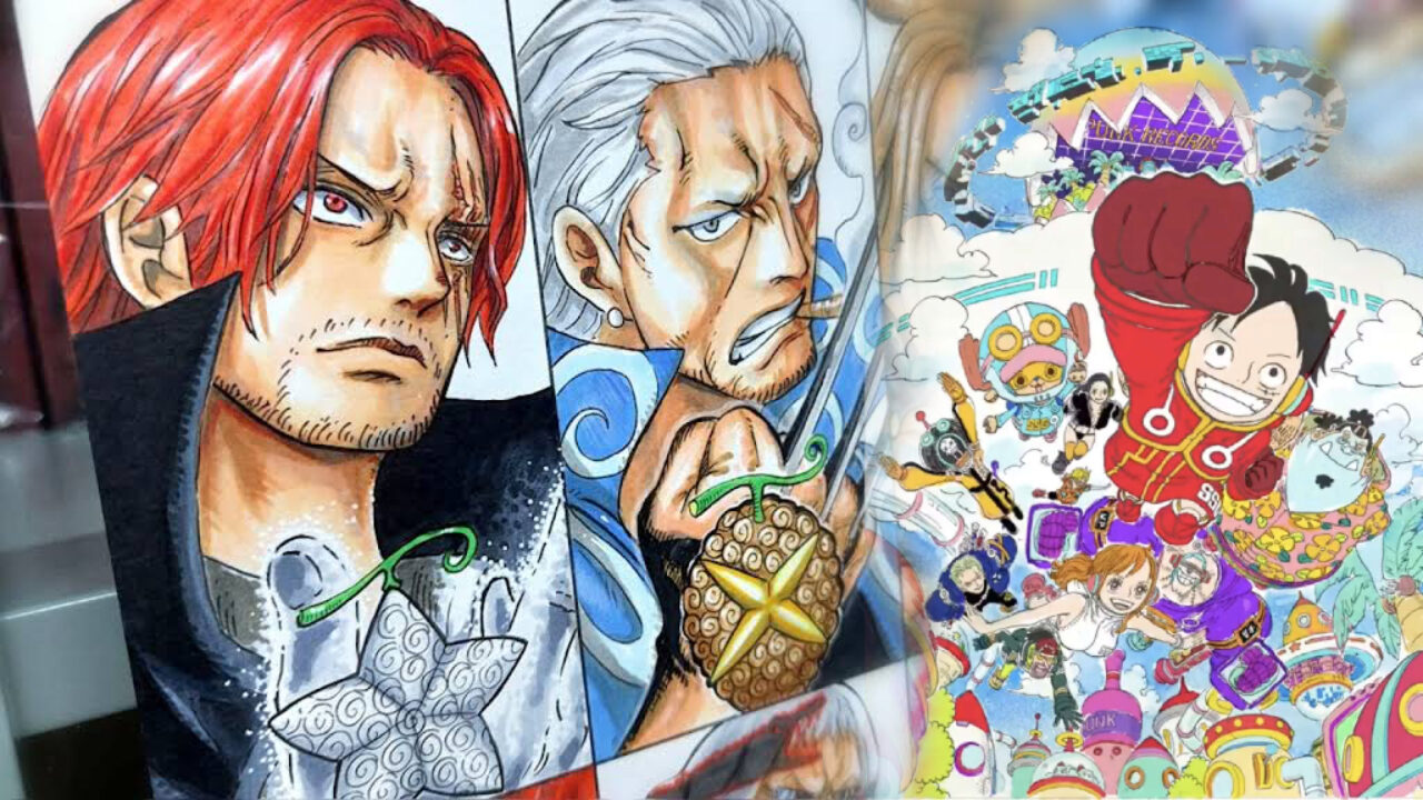 One Piece 1091 Bleach Mx One Piece : Les fruits de l'équipage de Shanks le Roux, Eiichiro Oda  rassure les fans