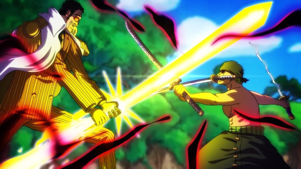 One Piece Zoro Vs Kizaru 1024x576