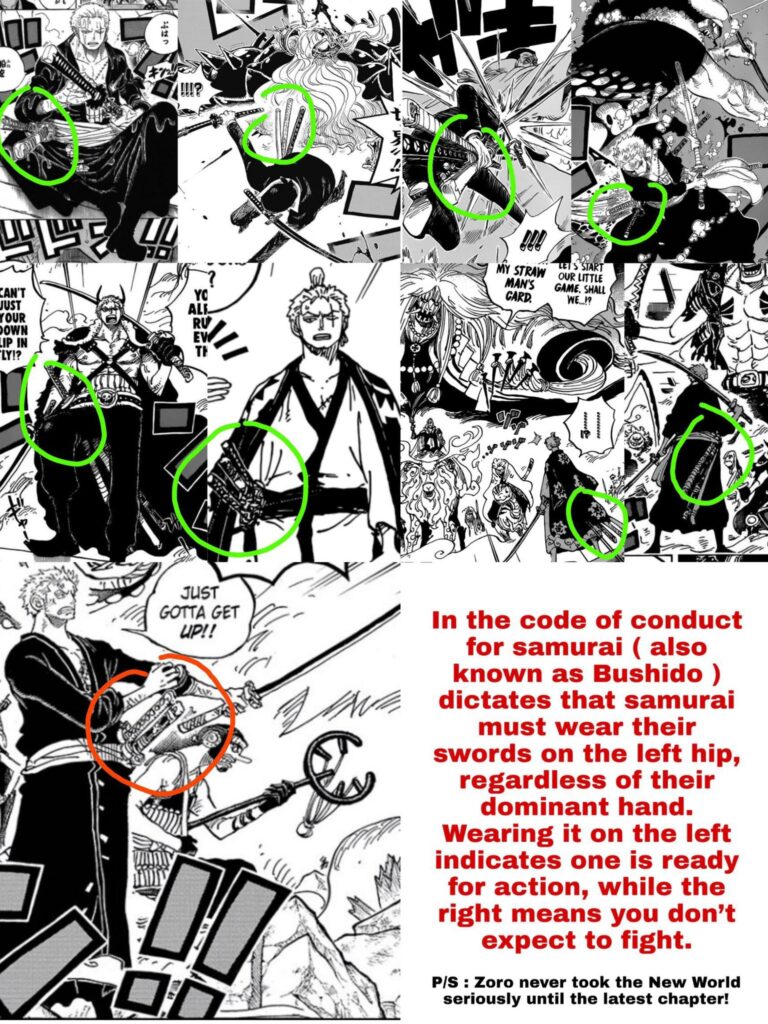 One Piece Zoro Et Ses Katanas Wano 768x1024