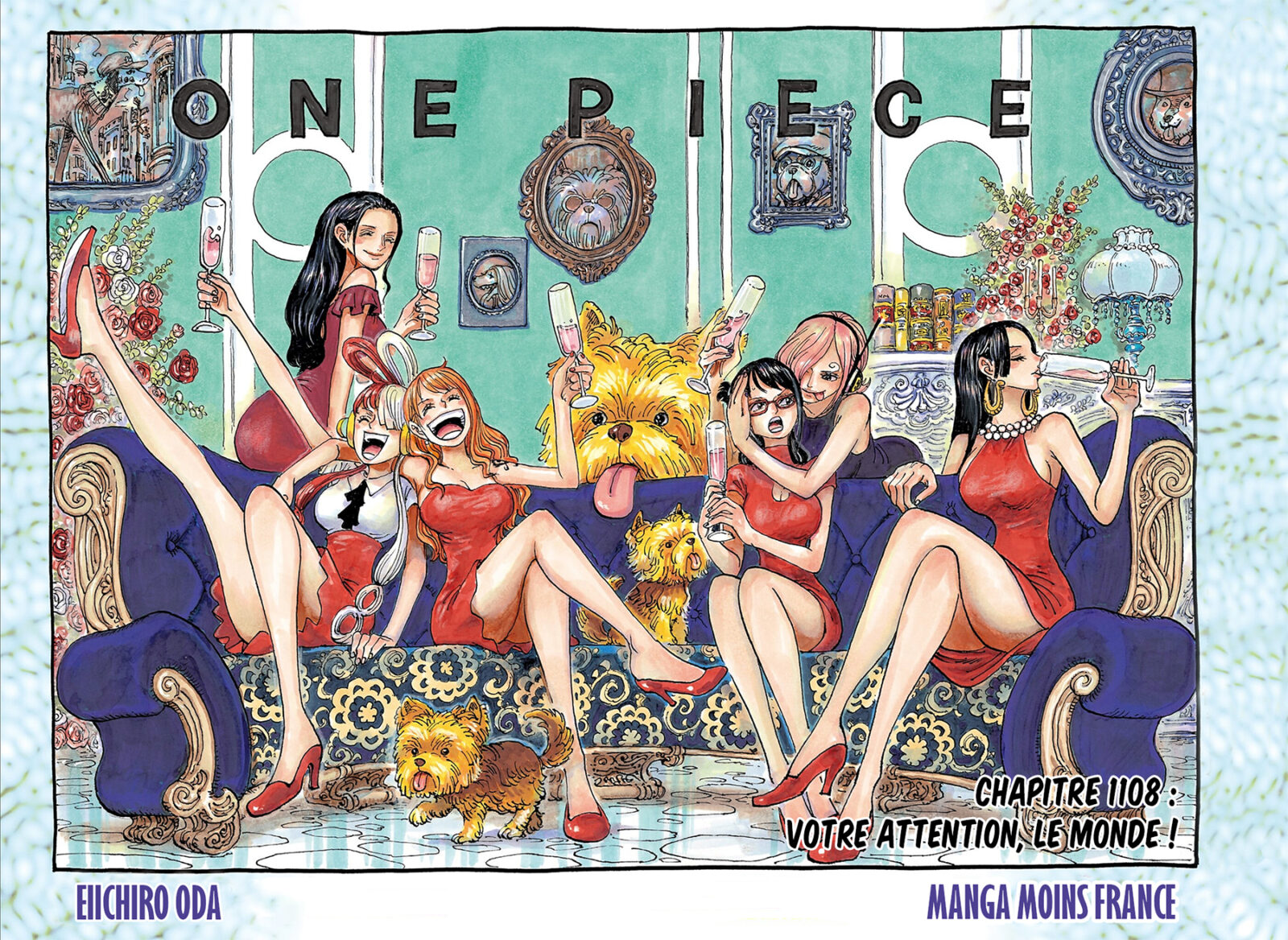 One Piece Chapitre Scan 1108 : " Allô le Monde, Vous m'entendez