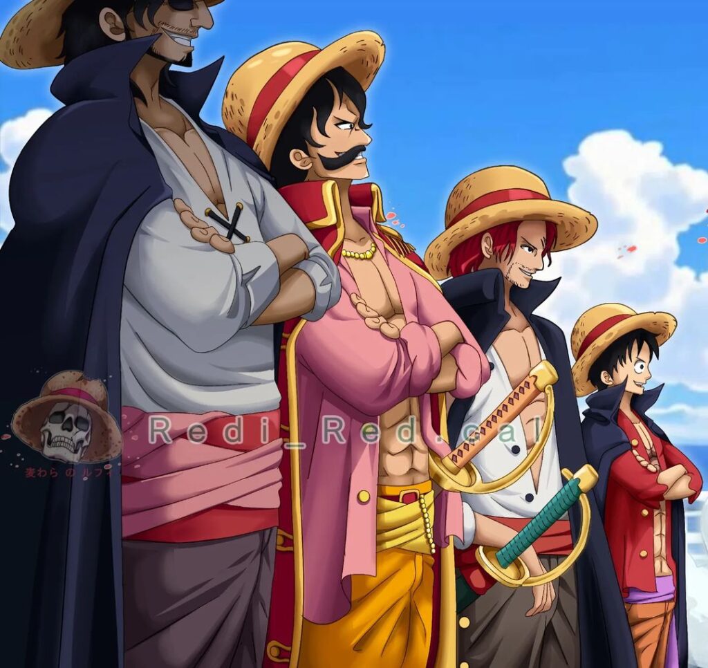 One Piece Chapitre 1123 Joy Boy Roger Shanks Luffy By Red Cali 1024x966
